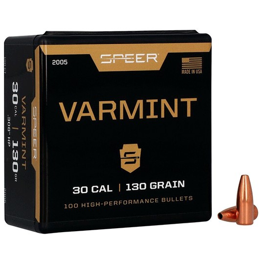 SPEER VARMINT HP .308 - 130GRAINS