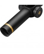 LEUPOLD VISOR VX-5HD 1-5X24 METRIC FIREDOT 4 FINE ILUM