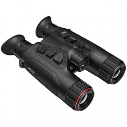 HIKMICRO BINOCULAR MULTIESPECTRO CON TELÉMETRO + IR 850NM HABROK 4K HE25L