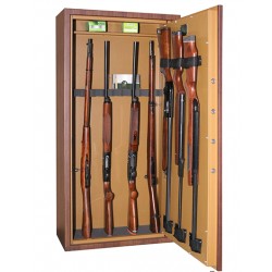 INFAC LSKP14 | ARMERO ARMA LARGA GAMA MADERA | 14 ARMAS CON VISOR