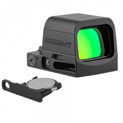 OSIGHT SE | VISOR HOLOGRAFICO VERDE 6 MOA  RMSc - PILA INTERC.