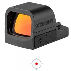 OSIGHT K | VISOR HOLOGRAFICO MULTIRET. 6-32 MOA  RMSc - PILA INTERC.