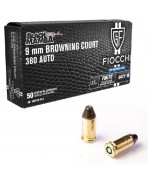 MUNICIÓN FIOCCHI TOP DEFENCE BLACK MAMBA - 9MM. CORTO - 85 GRAINS - FMJTC