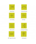 HUSHA PX400P | LANZADOR PIMIENTA Y RETENCIÓN