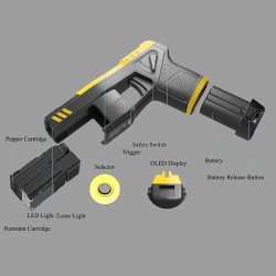 HUSHA PX400P | LANZADOR PIMIENTA Y RETENCIÓN